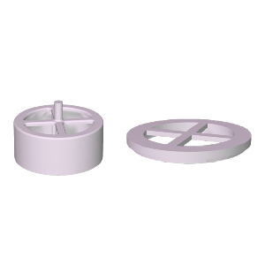 Wire mesh for 100gpd RO housing