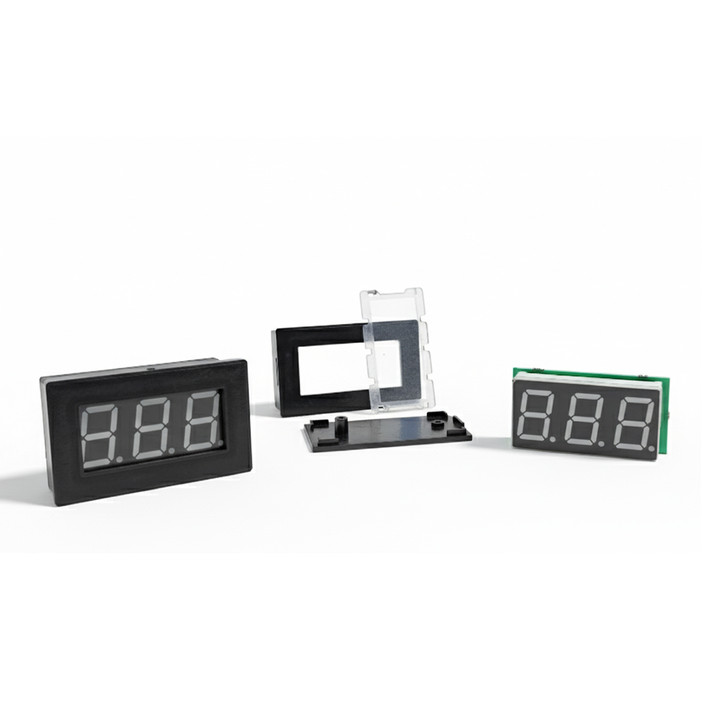 Panel mount 3 digit display holder